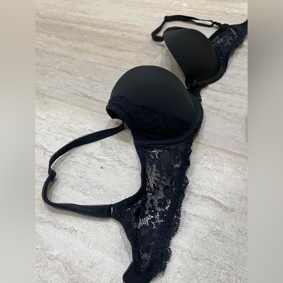 Victoria’s Secret  DREAM ANGELS Lace Push-Up‎ Bra size 32c - Picture 4 of 7